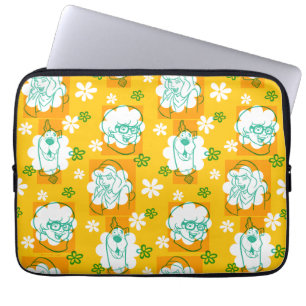 Scooby-Doo Karakter Floral Patroon Laptop Sleeve
