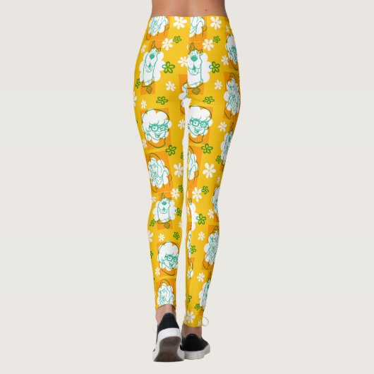 Scooby-Doo | Karakter Floral Patroon Leggings (Achterkant)