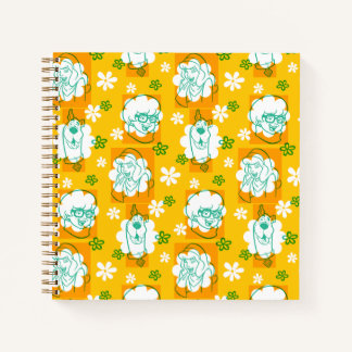 Scooby-Doo | Karakter Floral Patroon Notitieboek