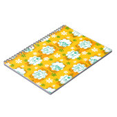 Scooby-Doo | Karakter Floral Patroon Notitieboek (Linkerzijde)