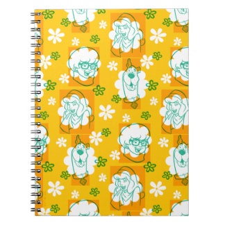 Scooby-Doo | Karakter Floral Patroon Notitieboek