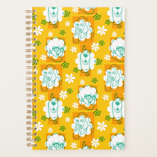 Scooby-Doo | Karakter Floral Patroon Planner (Voorkant)