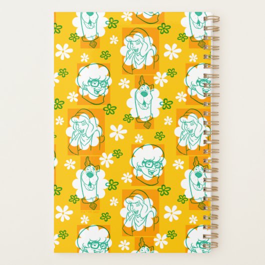 Scooby-Doo | Karakter Floral Patroon Planner (Achterkant)