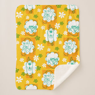 Scooby-Doo   Karakter Floral Patroon Sherpa Deken