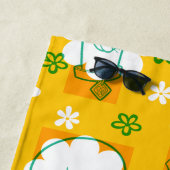 Scooby-Doo | Karakter Floral Patroon Strandlaken (In situ)