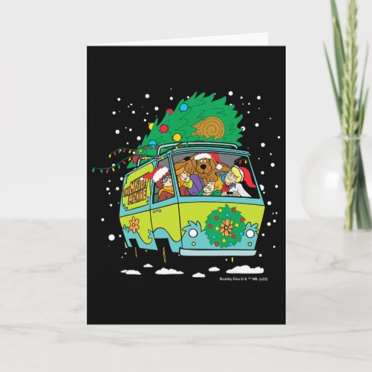 Scooby Doo Kerst Mysterie Machine  Kaart (Voorkant)