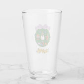 Scooby-Doo Kerst Snack Krans Grafiek Glas (Achterkant)