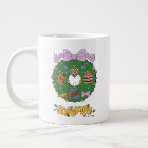 Scooby-Doo Kerst Snack Krans Grafiek Grote Koffiekop