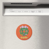 Scooby-Doo Kerst Snack Krans Grafiek Magneet (Insitu (Vaatwasser))