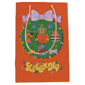 Scooby-Doo Kerst Snack Krans Grafiek Medium Cadeauzakje (Voorkant)