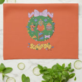 Scooby-Doo Kerst Snack Krans Grafiek Theedoek (Gevouwen)