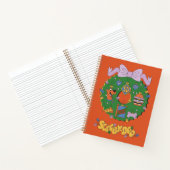 Scooby-Doo Kerst Snack Krans Grafisch Notitieboek (Binnen)