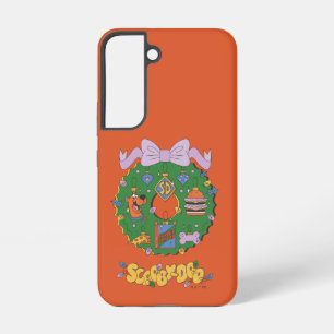Scooby-Doo Kerst Snack Krans Grafisch Samsung Galaxy Hoesje
