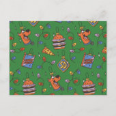 Scooby-Doo Kerst Snack Lichten Patroon Feestdagenkaart (Voorkant)