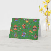 Scooby-Doo Kerst Snack Lichten Patroon Kaart (Gele Bloem)