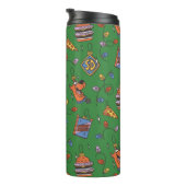 Scooby-Doo Kerst Snack Lichten Patroon Thermosbeker (Geroteerd rechts)