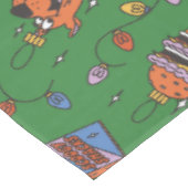 Scooby-Doo Kerst Snack Lichtjes Patroon Tafelkleed (Gekanteld)