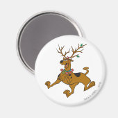 Scooby-Doo Kerstfeestdag Antlers Magneet (Voorkant / Achterkant)