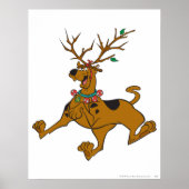Scooby-Doo Kerstfeestdag Antlers Poster (Voorkant)