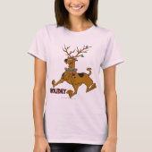 Scooby-Doo Kerstfeestdag Antlers T-shirt (Voorkant)