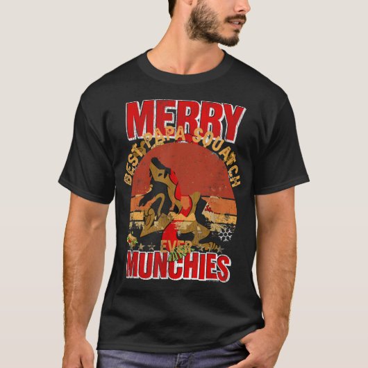 Scooby-Doo KerstMunchies Poster T-shirt (Voorkant)