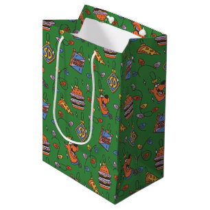 Scooby-Doo Kerstsnack Lichtjes Patroon Medium Cadeauzakje