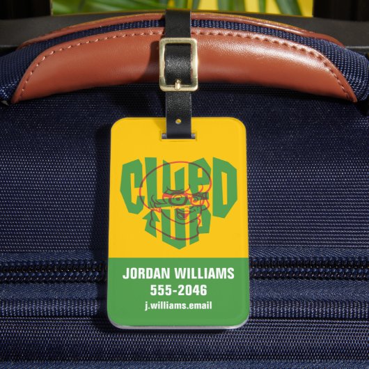 Scooby-Doo | klittenband Bagagelabel (Voorkant Insitu 2)