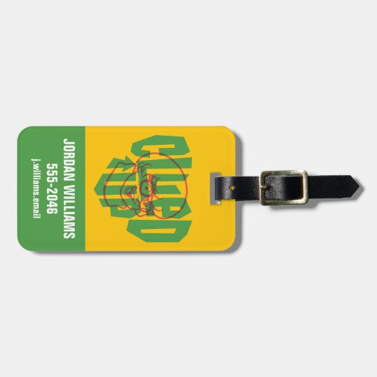 Scooby-Doo | klittenband Bagagelabel