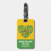 Scooby-Doo | klittenband Bagagelabel (Achterkant verticaal)