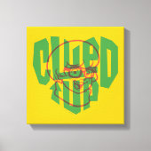 Scooby-Doo | klittenband Canvas Afdruk (Voorkant)