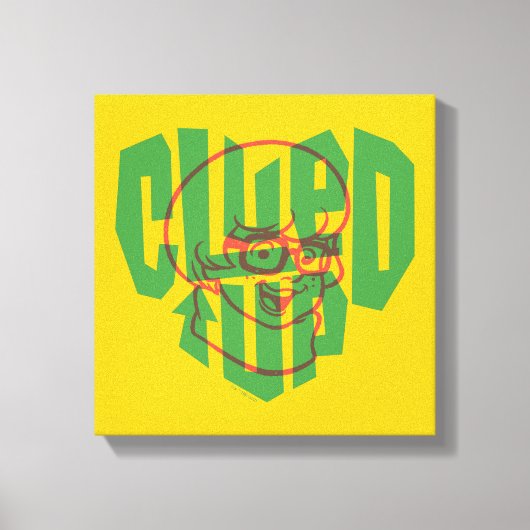 Scooby-Doo | klittenband Canvas Afdruk (Voorkant)