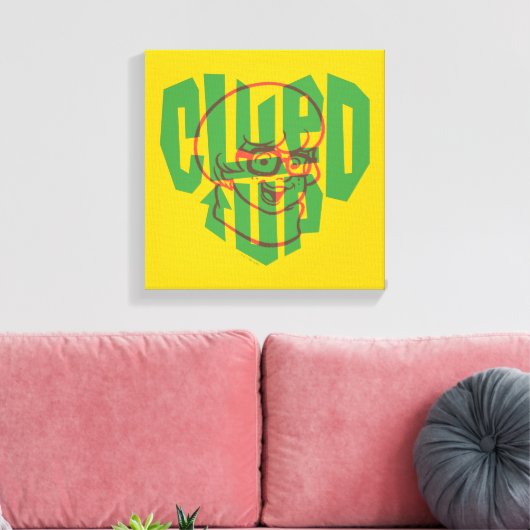 Scooby-Doo | klittenband Canvas Afdruk (Insitu (Woonkamer))