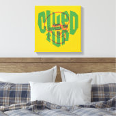 Scooby-Doo | klittenband Canvas Afdruk (Insitu (Slaapkamer))