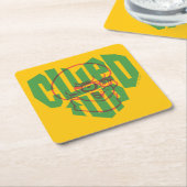 Scooby-Doo | klittenband Kartonnen Onderzetters (Schuin)