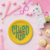 Scooby-Doo | klittenband Papieren Bordje (Feest)