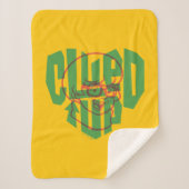 Scooby-Doo | klittenband Sherpa Deken (Voorkant)