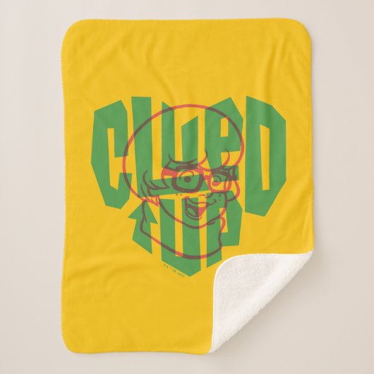 Scooby-Doo | klittenband Sherpa Deken (Voorkant)