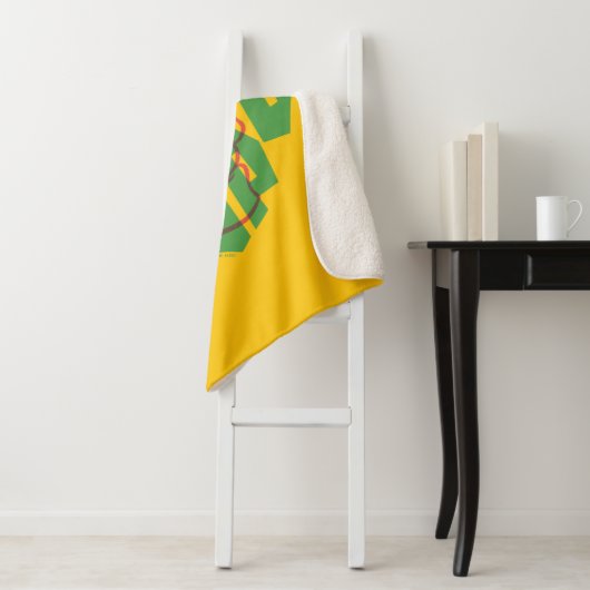 Scooby-Doo | klittenband Sherpa Deken (In situ)