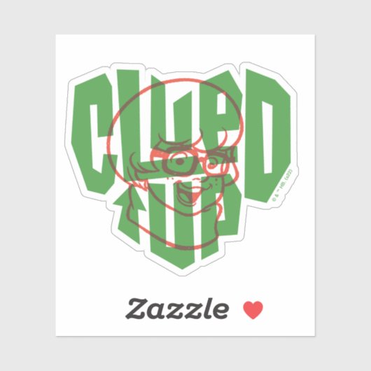 Scooby-Doo | klittenband Sticker (Vel)