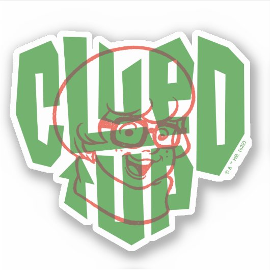 Scooby-Doo | klittenband Sticker (Voorkant)