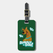 Scooby-Doo Laughing Bagagelabel (Voorkant verticaal)
