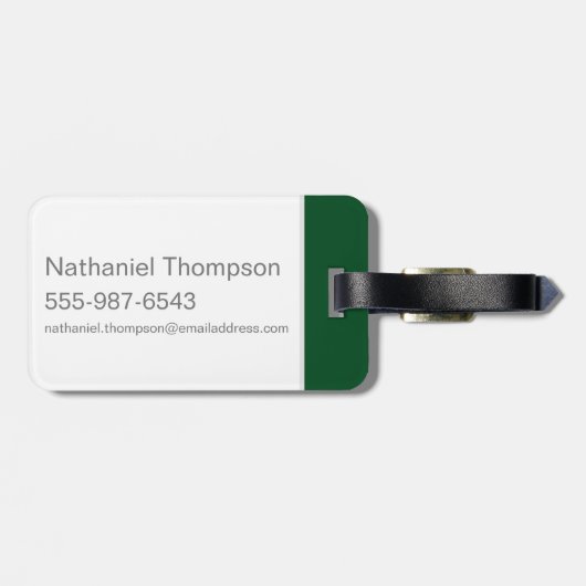 Scooby-Doo Laughing Bagagelabel (Achterkant horizontaal)