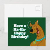 Scooby-Doo Laughing Briefkaart (Voorkant / Achterkant)