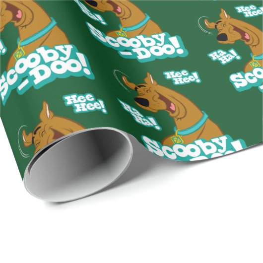 Scooby-Doo Laughing Cadeaupapier (Rol Hoek)