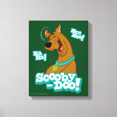 Scooby-Doo Laughing Canvas Afdruk (Voorkant)