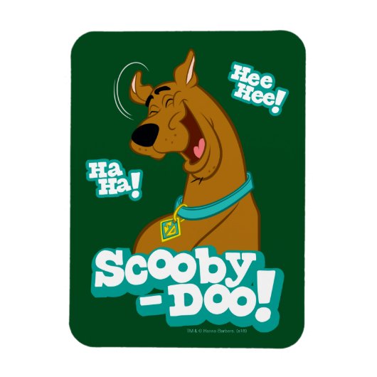 Scooby-Doo Laughing Magneet (Verticaal)