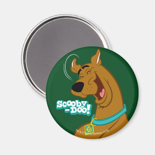 Scooby-Doo Laughing Magneet (Voorkant / Achterkant)