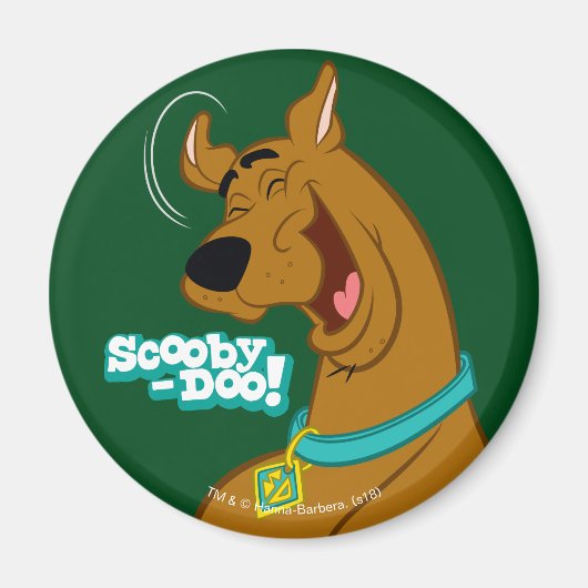 Scooby-Doo Laughing Magneet (Voorkant)
