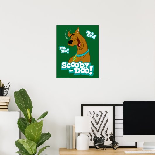 Scooby-Doo Laughing Poster (Thuiskantoor)