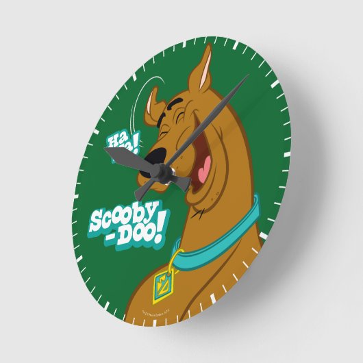 Scooby-Doo Laughing Ronde Klok (Hoek)